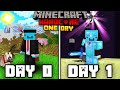 I Survived ONE Day in Minecraft Hardcore...