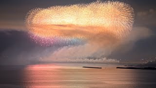 ぎおん柏崎まつり 海の大花火大会 尺玉100発同時打ち上げ