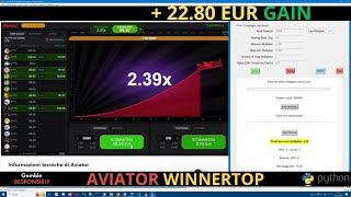 Aviator| Come Vincere con il mio Software| Aviator Game|