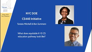 2022 CSForNY State Summit - NYC DOE - Creating Equitable CS Pathways for Students