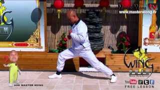 wing chun basic - How to do basic stretches for warm up lesson 1