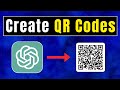 How To Create Working QR Codes On ChatGPT? | Full Tutorial