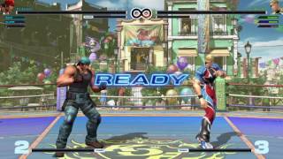 kof 2016 kof 14 kof xiv ps4 The King of Fighters XIV ramon geese chin vs k' ralf clark