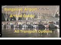 Bangalore Airport Arrival Guide | All transport Options