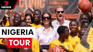 Inside Prince Harry & Meghan's Nigeria tour | 7 News Australia