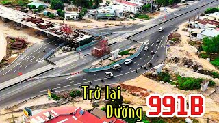 Thi công đường 991B thành phố Phú Mỹ -Bà Rịa Vũng Tàu