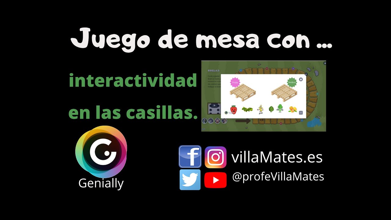 Juegos De Mesa Con Casillas Interactivas En Genially - YouTube