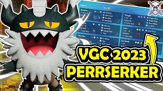 STEELY SPIRIT PERRSERKER BOOSTS SCIZOR in VGC 2023 Regulation D