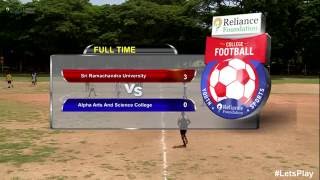 RFYS: Chennai College Boys - Sri Ramachandra University vs Alpha Arts And Science College Highlights