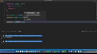 Javascript Basics 3 - Functions