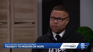 Muhibb Dyer receives community connector award