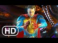 Superman Crushes Helmet Of Doctor Fate Scene 4K ULTRA HD Action