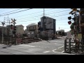 踏切 電車 鉄道 西武池袋線 所沢第4号 railroad crossing japan