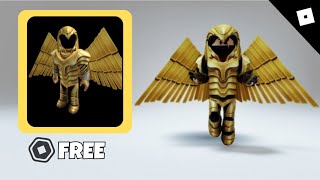 GET THIS NEW FREE GOLDEN ARMOR ITEM ON ROBLOX! 😮😱