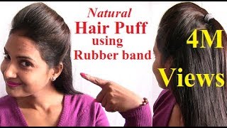 Make A Perfect Front Puff Help With Rabar Band Self Hairstyles