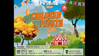 WSBAK Children Fiesta 2024 | Dimapur Area | Day-1| Beg-Junior class | 10-10-2024 |