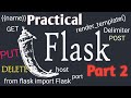 #63 Python Flask Web Development Tutorial Part 2 | #teksolutions #flask
