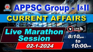 APPSC GROUP 1-2 | CURRENT AFFAIRS I #shyaminstitute