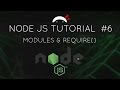 Node JS Tutorial for Beginners #6 - Modules and require()