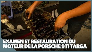 Restauration d'un moteur 6 cylindres de Porsche 911 SC Targa