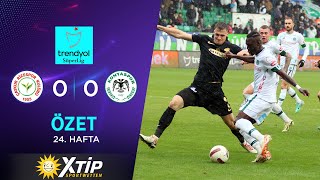 Merkur-Sports | Ç. Rizespor (0-0) T. Konyaspor - Highlights/Özet | Trendyol Süper Lig - 2023/24