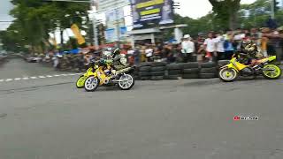 Underbone 2tak, penonton bar-bar sekali. 4naga open road race Bukittinggi