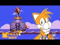 Oh-no! My tails!!|Tails Reacts to The Water Capsule - Remastered [Sprite animation]