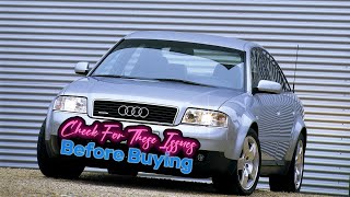 The sad story of the Audi A6 C5