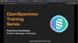 OpenSpecimen Training: User Management Module