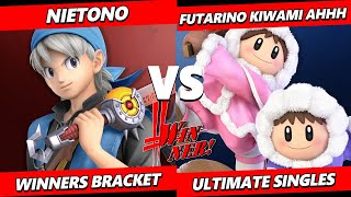 WINNER! Period - Nietono (Hero) Vs. Futarino Kiwami Ahhh (Ice Climbers) Smash Ultimate - SSBU