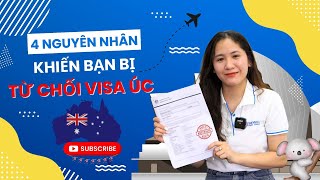 4 Nguyên nhân khiến bạn bị trượt Visa du lịch Úc #tanvanlang #visauc #visauc600 #rotvisa