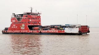 সবচাইতে বড় ফেরি ঘাট বাংলাদেশ / পাটুরিয়া ফেরি ঘাট /bangladesh biggest ferry ghat paturia