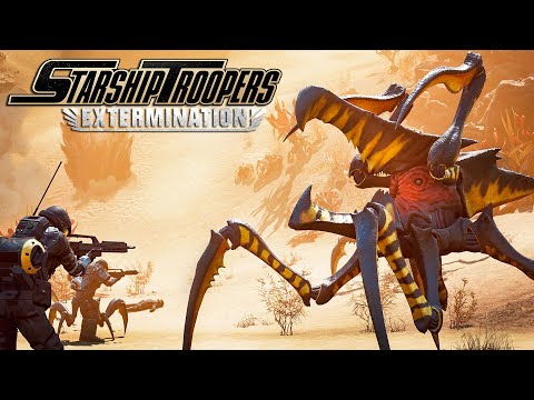 Первая Достойная игра про ЗВЁЗДНЫЙ ДЕСАНТ — Starship Troopers: Extermination