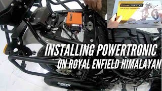 S1 - Installing PowerTRONIC ECU on the Royal Enfield Himalayan BS4 (2018)