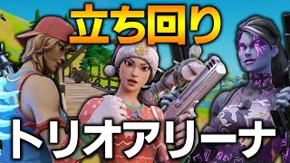 【神試合】アリーナトリオ復活！！早速無双して27キルビクロイ！！（フォートナイト）