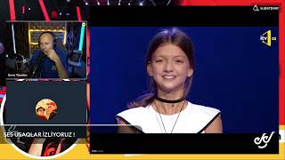 OH MY GOD ! WHO IS THIS GIRL? 😲12 YEARS OLD ! Yalkı Saka Voice Analysis #sesuşaqlar #discovery