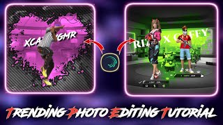 Free Fire Instagram Trending Photo Editing 😱 Alight Motion Photo Editing || X CAFFY GMR