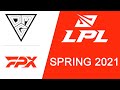 [ENG] OMG vs FPX @Game2 | Oh My God vs FunPlus Phoenix | LPL Spring 2021 (12 January 2021)