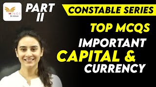 SET 03 - IMPORTANT MCQs | CAPITALS & CURRENCIES PART II | JKP CONSTABLE by Yashodhra maam