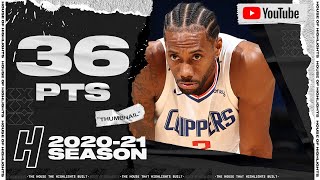 Kawhi Leonard 36 Points, 5 Threes Full Highlights - Clippers vs Timberwolves | February 10, 2021