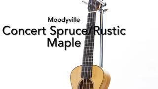 Moodyville Concert Spruce/Rustic Maple