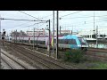 Des trains sous la passerelle de l'hôpital Bellier #2