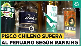 Pisco chileno supera al pisco peruano en ranking de revista gastronómica