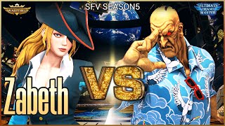 [SFV] Zabeth Rose vs DRACU_RIOT Oro