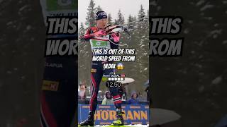 ⚡️ this must be a world record for standing shooting 🔥 #biathlon #speed