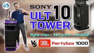 Trải nghiệm loa kéo Karaoke siêu khủng Sony ULT Tower 10: Đừng tắt ULT nếu muốn nghe hay