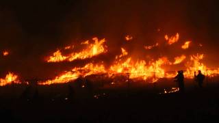 2012奈良の若草山焼き(3) 山焼き点火 Wakakusayama Mountain Burning 3/3