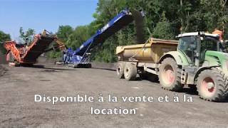 Scalpeur Rockster RSS615 avec un Convoyeur Edge LTS75