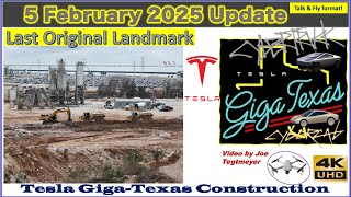 More Model Y’s, Cybertruck HVAC Test, Old Batch Plant Demo. 5 Feb 2025 Giga Texas Update (07:10AM)