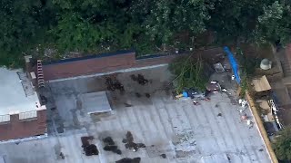 Rooftop wall collapses on worker in Brooklyn